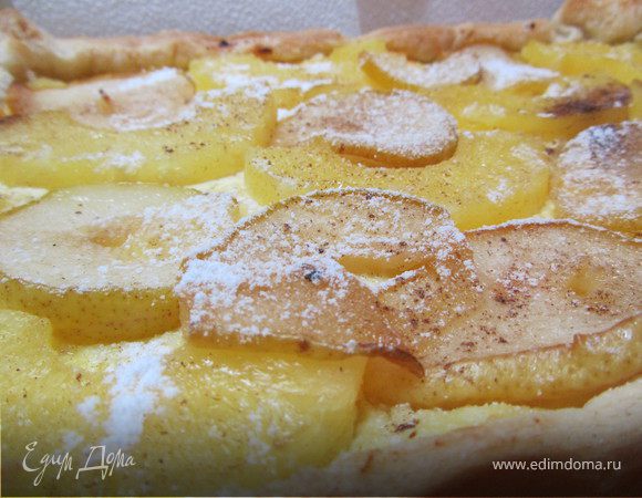 Нежный творожный пирог