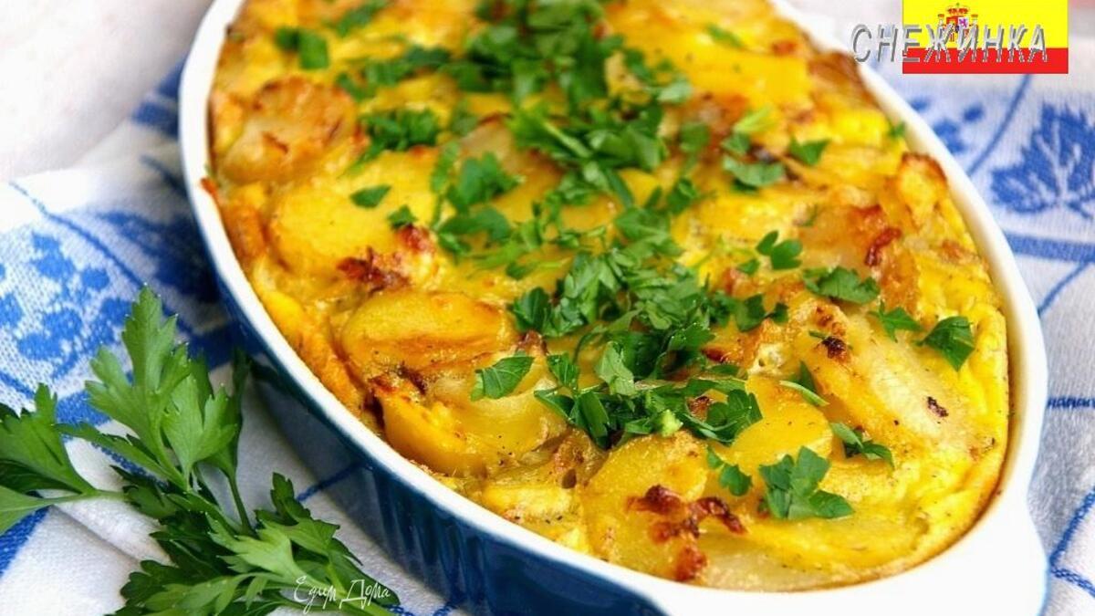 «Тортилья» запеченная: испанский омлет (Tortilla)