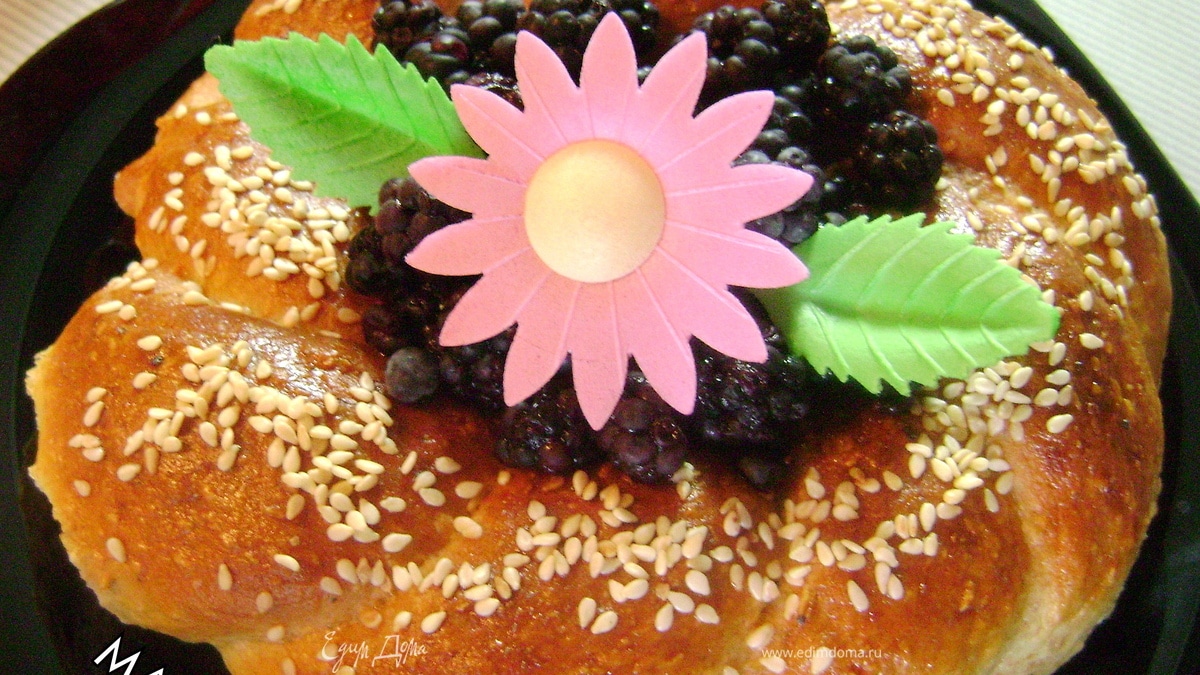 Кокосовые венки с маком