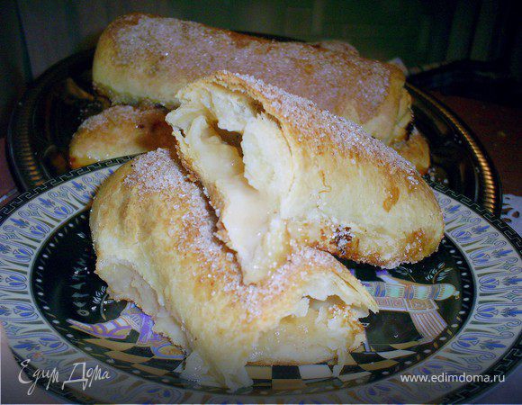 Ароматная яблочная вертута с корицей