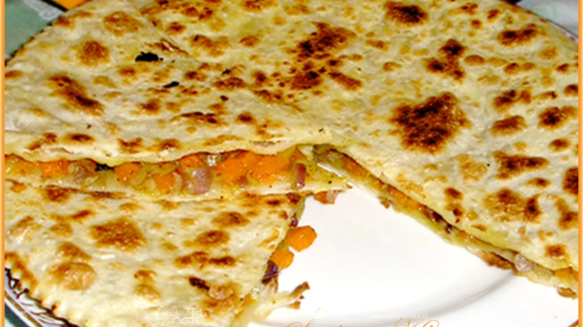 Лепешки с тыквой или другими наполнителями