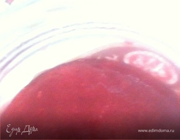 Соус "красный июль" из красной смородины Соус "красный июль" из красной смородины