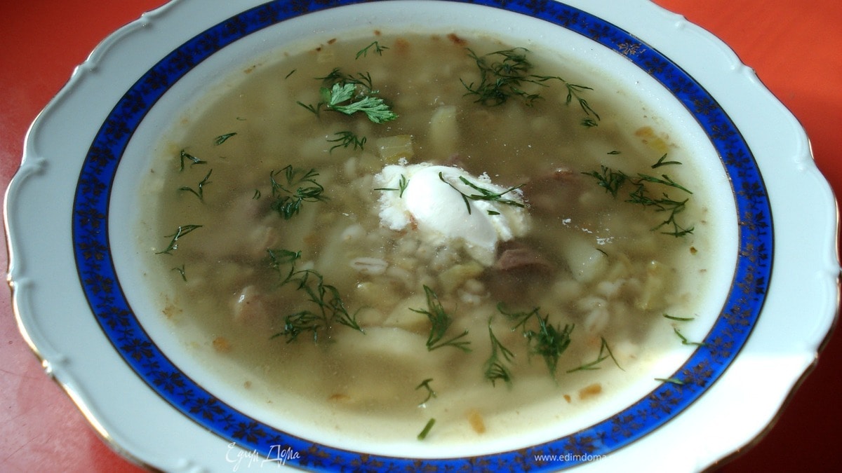 Рассольник домашний