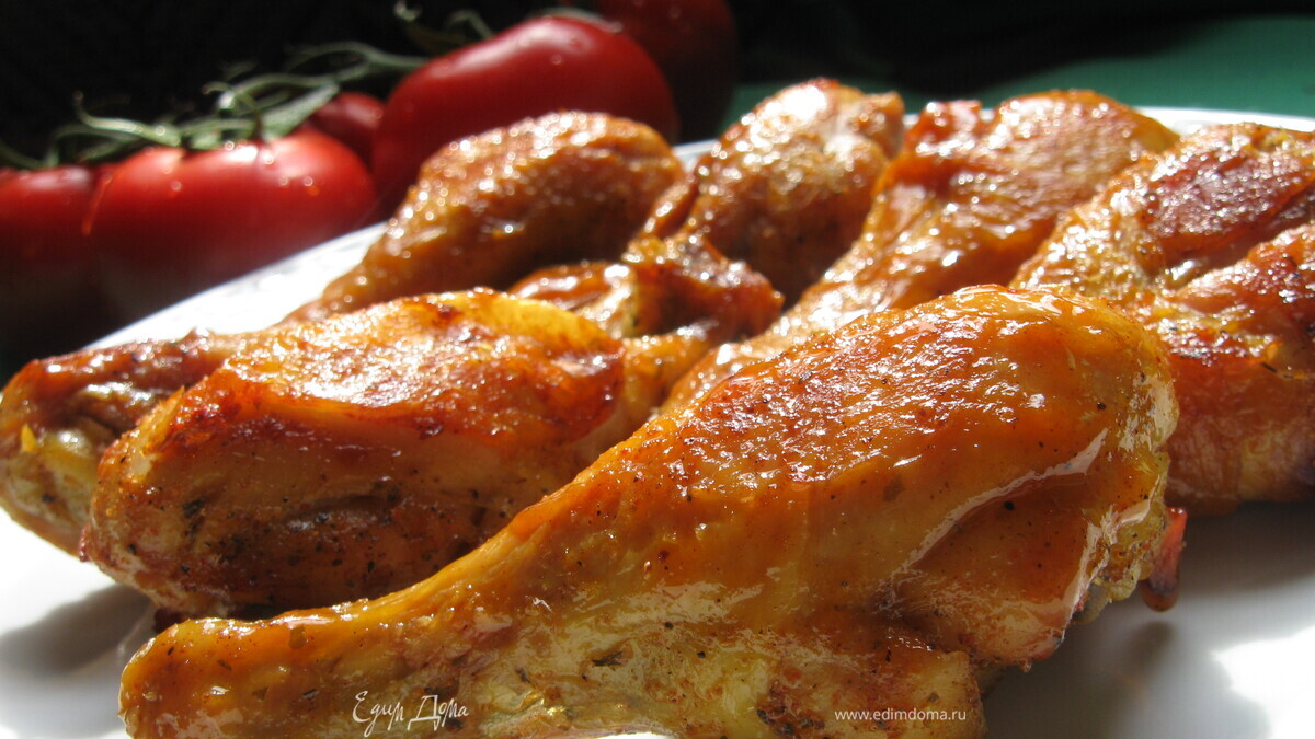 Куриные голени в пивном маринаде