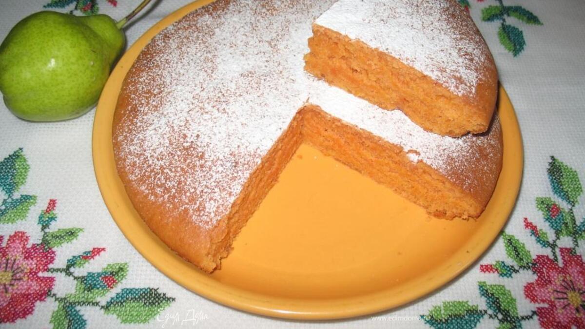 Томатный сладкий пирог (постный)