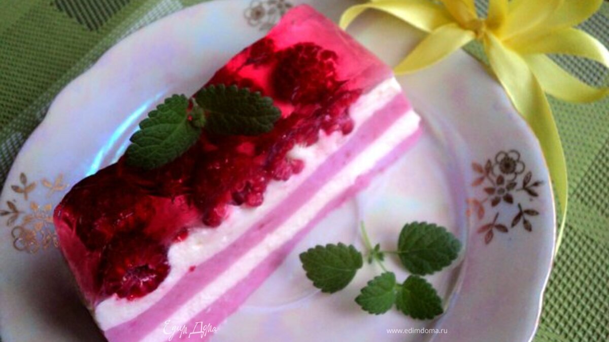 Суфле «Малиновая фантазия»