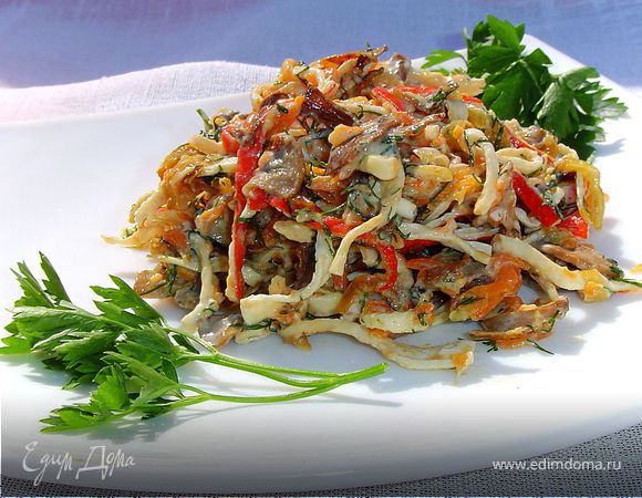 Салат "Убей меня нежно" Салат "Убей меня нежно"