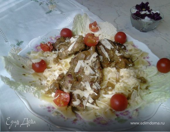 Свинина в шампанском