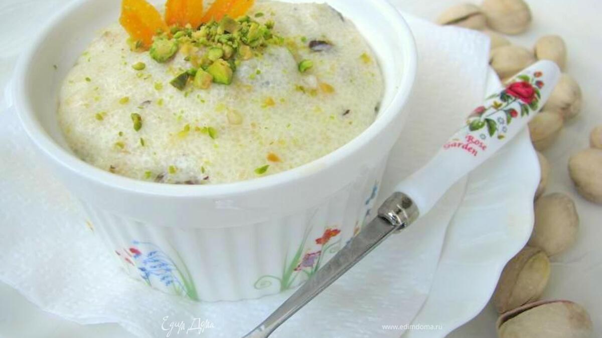 Антреме из манной крупы