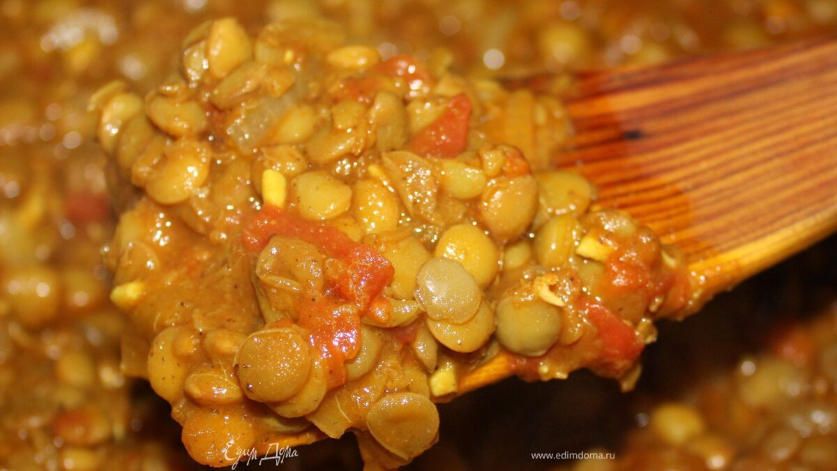 Карри-чечевица