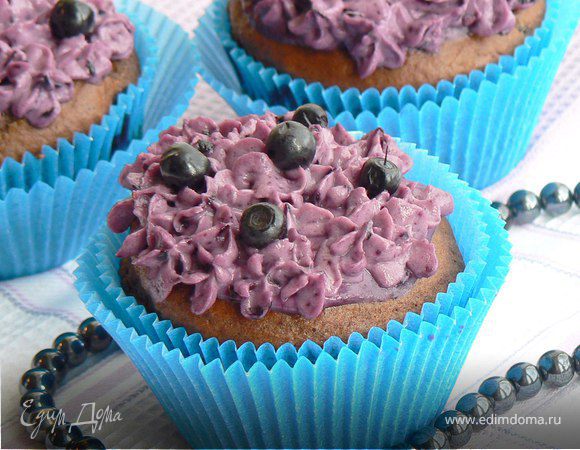 Шоколадные черничные кексы Шоколадные черничные кексы
