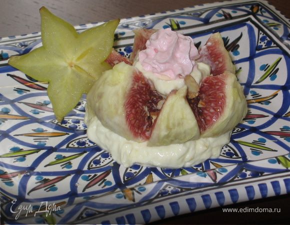 Десерт из инжира "Королевский"