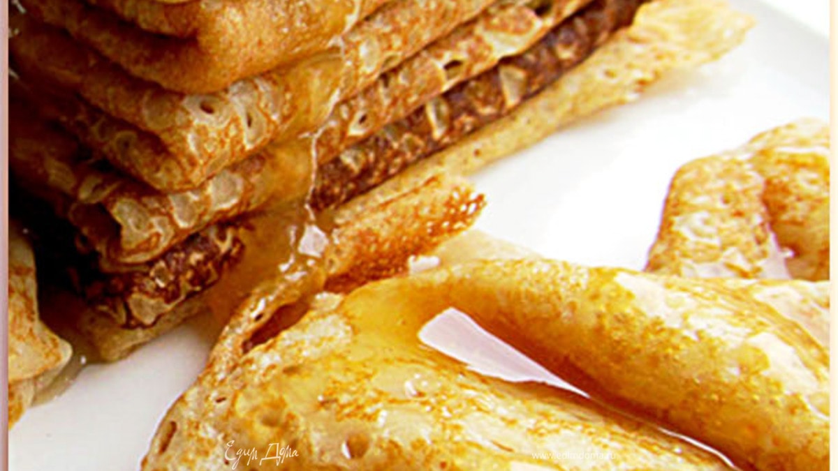 Блинчики с медом