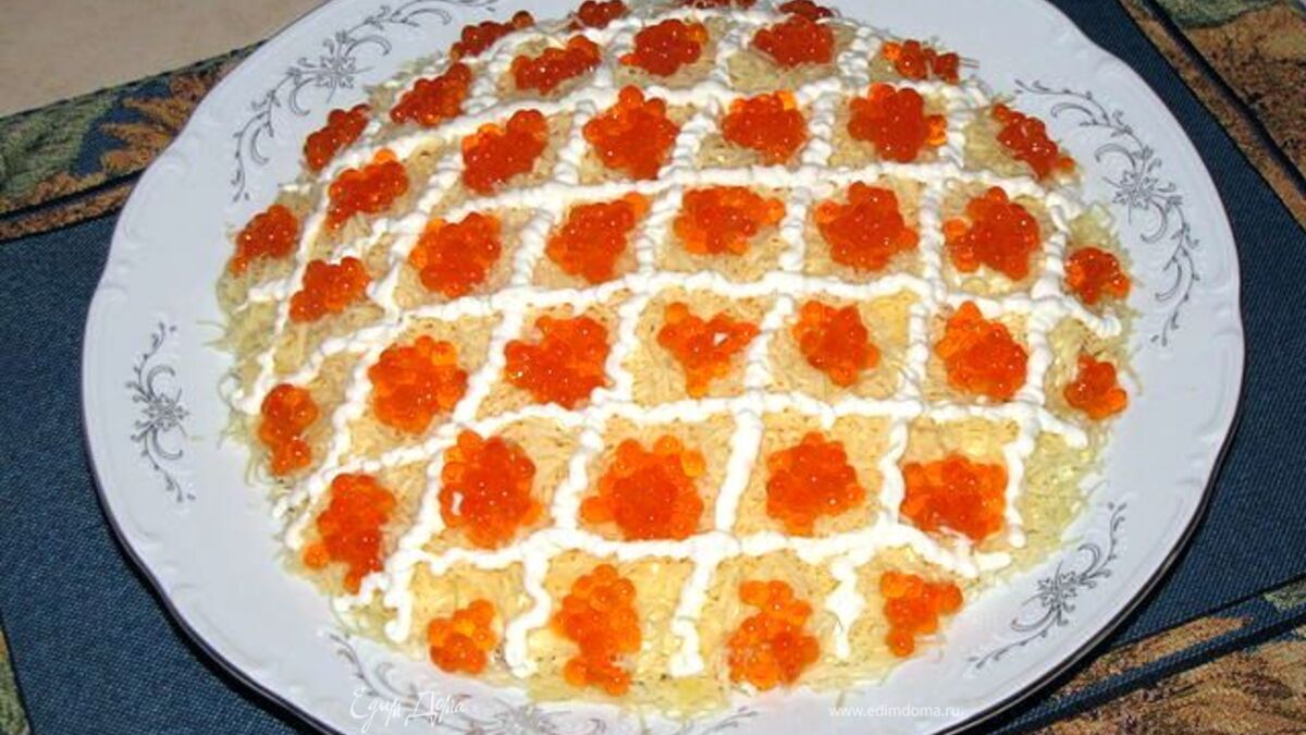 Салат "морская фантазия"