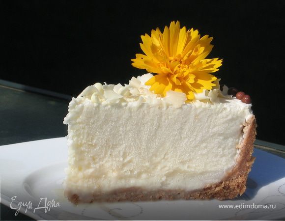 Торт-мороженое из дыни на ванильных сухариках