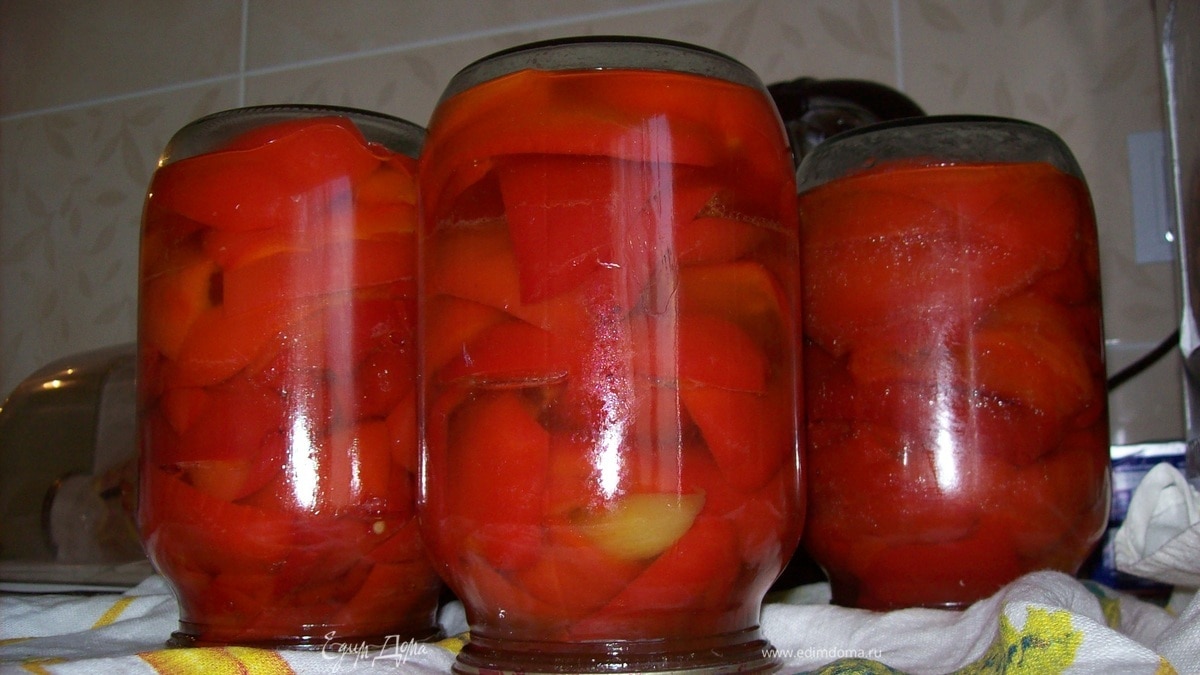 Болгарский перец в рассоле