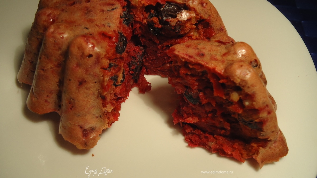 Свекольный кейк