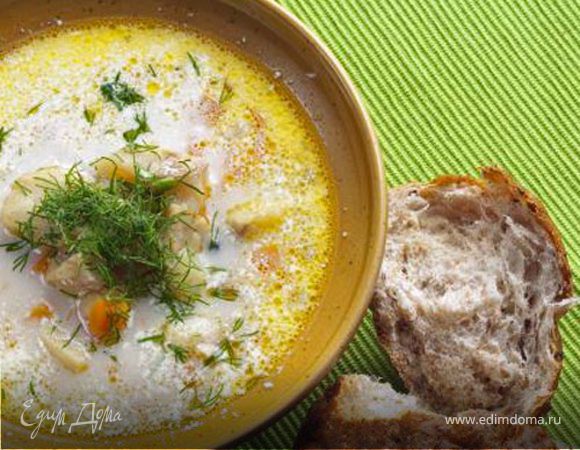 Домашний рыбный суп