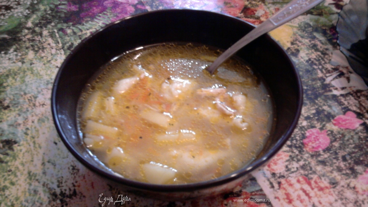 Суп картофельный с клецками