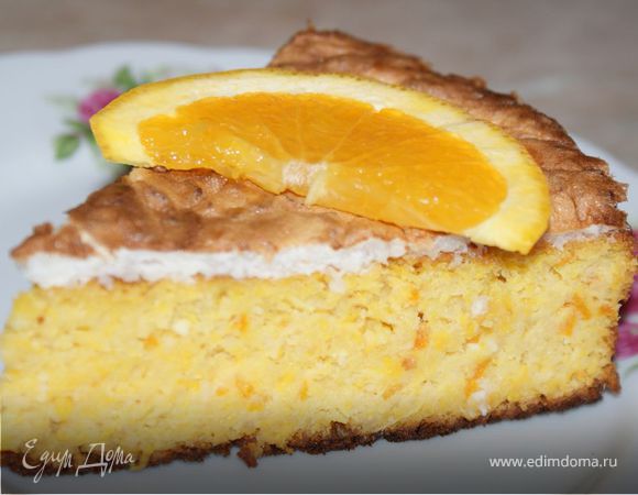 Миндально-апельсиновый пирог