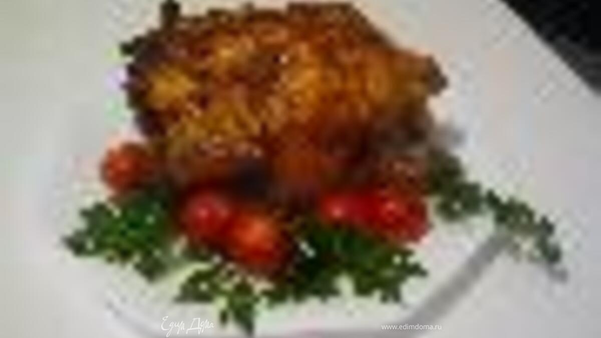 Цыпленок на бутылке