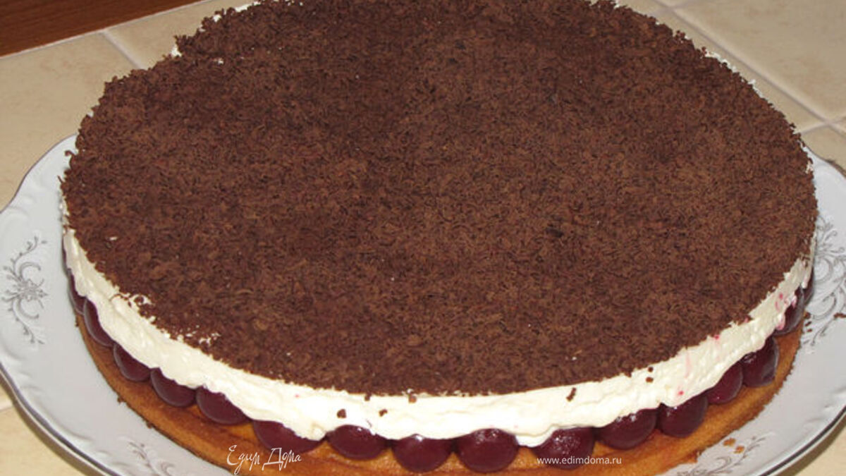 Вишневый пирог "Наслаждение"