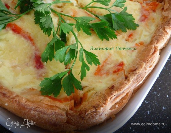 Пирог с крабами