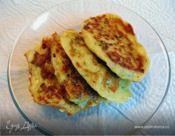 Оладьи овсяно-овощные