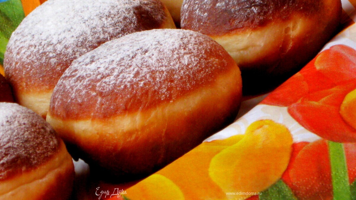 Берлинские пончики (Berliner Pfannkuchen)