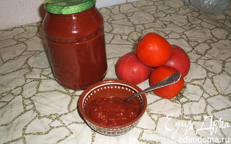Рецепт Домашний кетчуп
