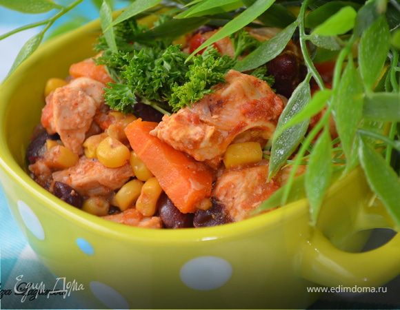 Куриное филе по-мексикански