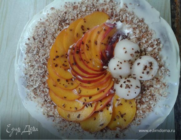 Торт "Кофе со сливками"