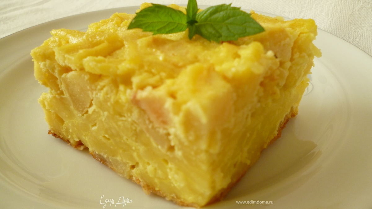 Яблочный лапшевник