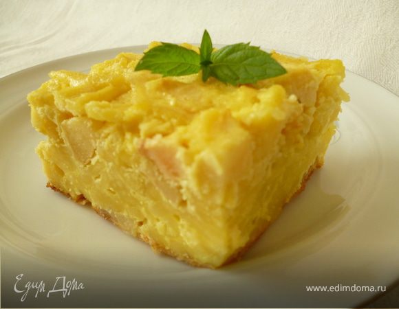 Яблочный лапшевник