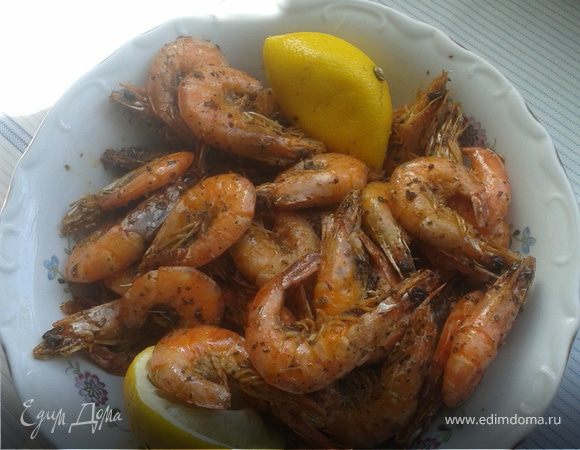 Креветки жареные "Огоньки" Креветки жареные "Огоньки"