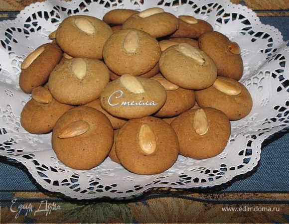 Миндальное печенье с корицей и имбирем Миндальное печенье с корицей и имбирем