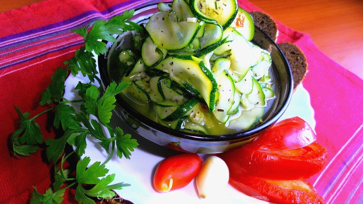 Маринованные цукини