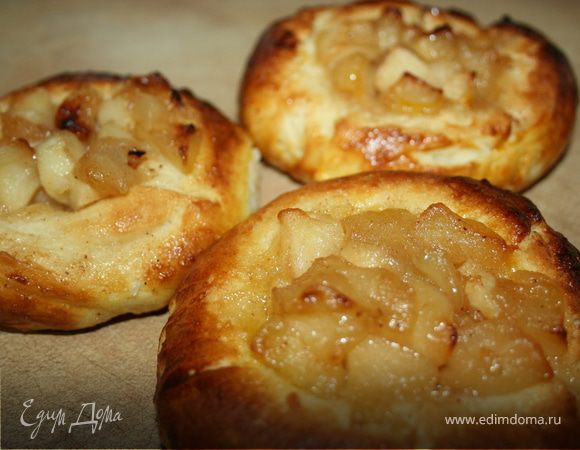 Яблочные ватрушки Яблочные ватрушки