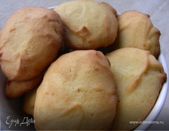 Лимонное печенье на желтках