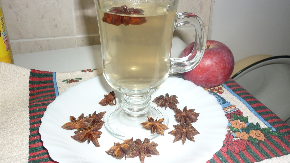 Яблочный компот-иммуномодулятор с анисом