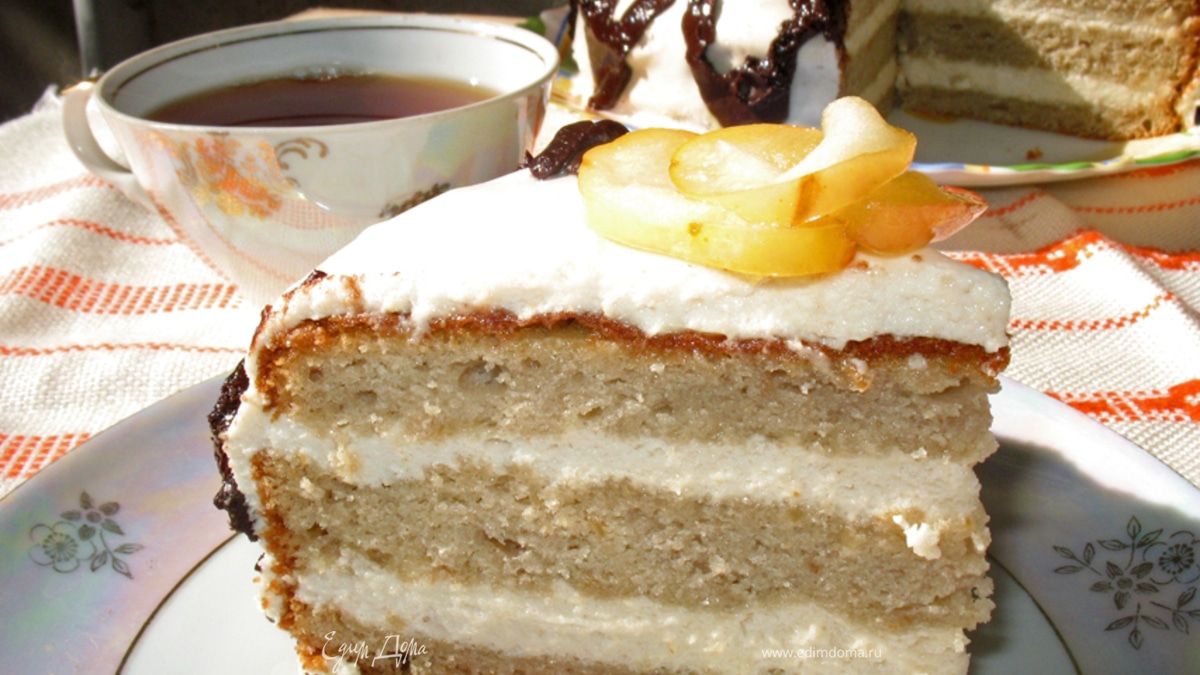 Торт "Яблочное настроение"