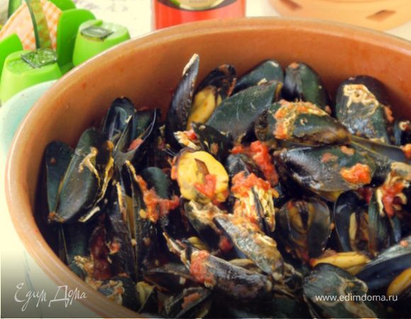 Импепата из мидий с соусом Наполетана Импепата из мидий с соусом Наполетана