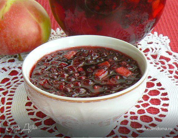 Брусничное варенье с яблоками Брусничное варенье с яблоками