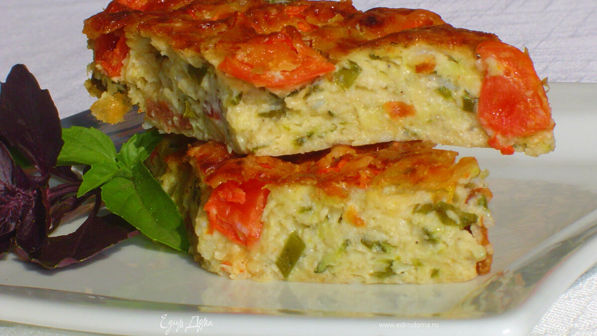 Полезная овощная запеканка