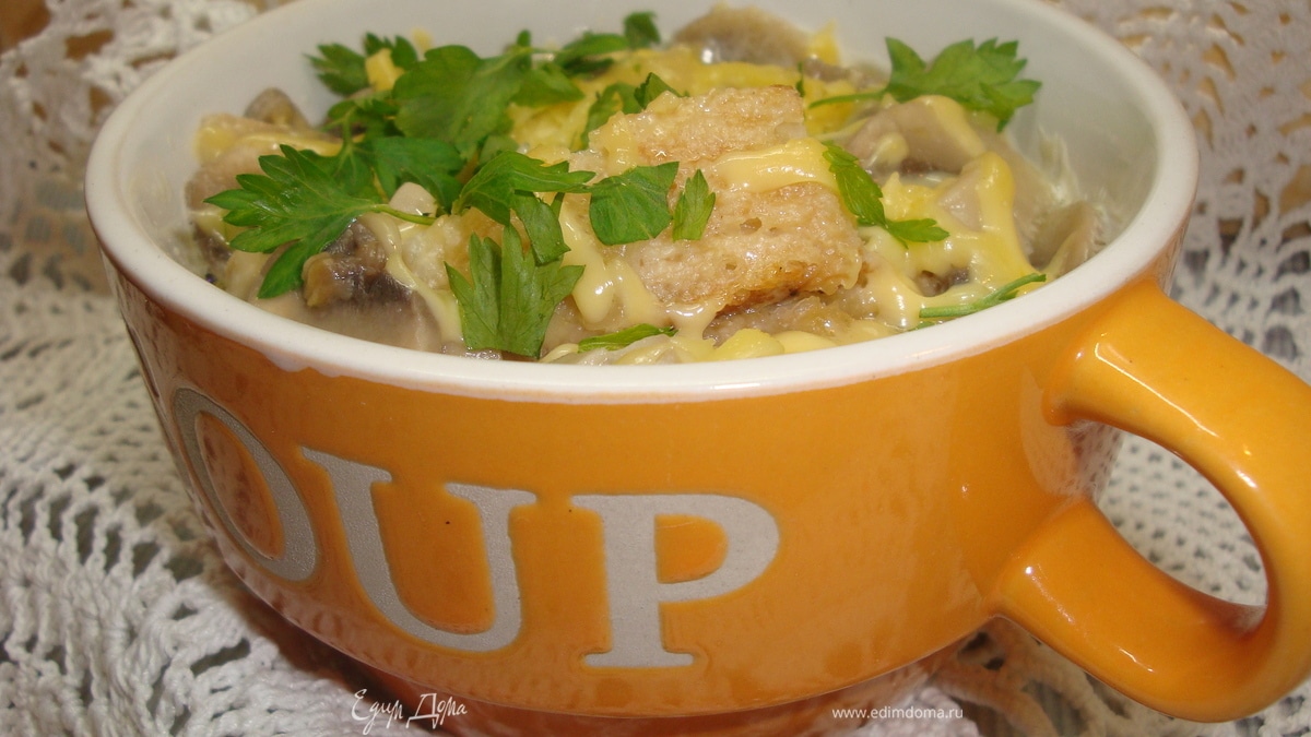 Итальянский грибной суп