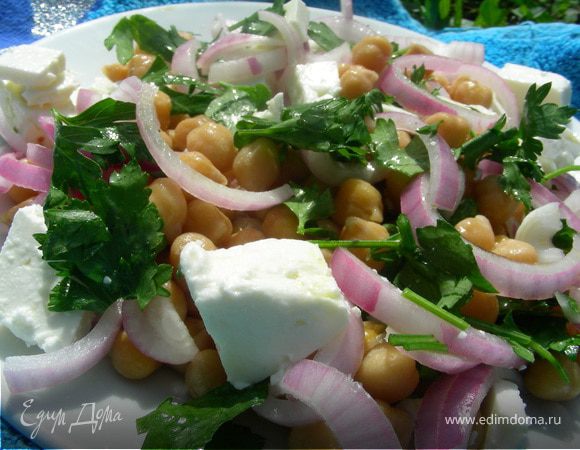 Салат с нутом и фетой Салат с нутом и фетой