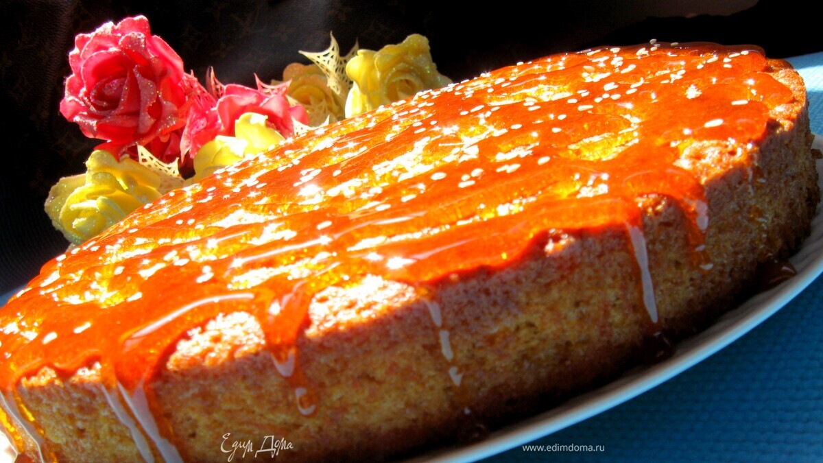 Морковный пирог