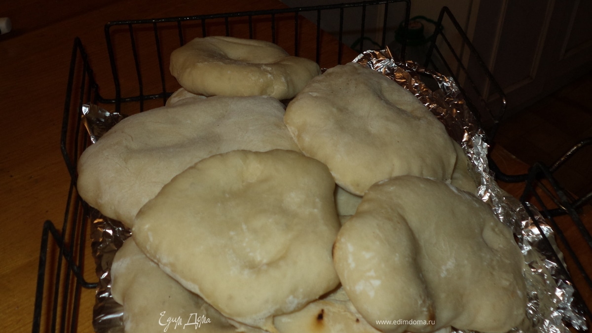 Питы из банной печи