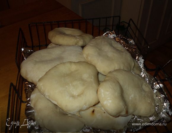 Питы из банной печи