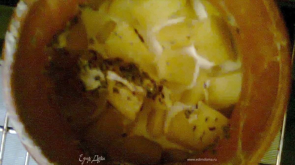 Картофель в горшочке из духовки